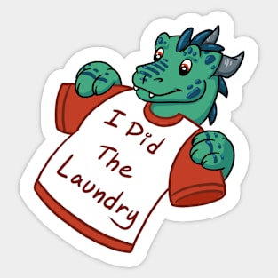 Little Dragon Achievements: Laundry Sticker